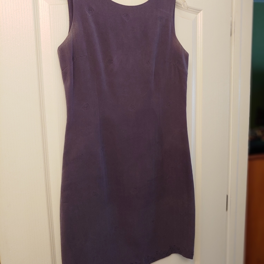 Tommy Bahama lavender 100% silk dress size 8